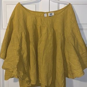 Yellow old navy top